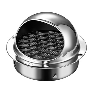 Rejilla de ventilación de acero inoxidable Seshun con doble capa y fijación por tornillos para sistemas de ventilación - Product Image 1