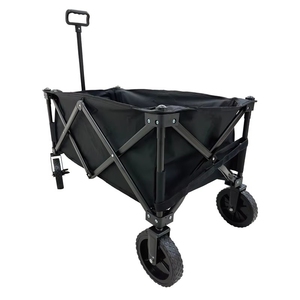 Mango telescópico de soporte personalizado con tela duradera y tela Oxford de PVC de doble capa para uso en picnic Wagon Cart - Product Image 1