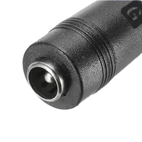 Adaptateur d'alimentation CC - Connecteur femelle 5,5 mm * 2,1 mm vers mâle 4,0 mm * 1,7 mm pour ordinateur portable, PC, CCTV, bande LED et routeur