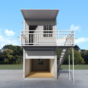 Villa Prefabbricata Tyni in Container da 20 Piedi con Bagno, Guida In Loco, Due Piani, Stile Tropicale Turco, Chiavi in Mano - Product Image 3