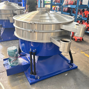 Máquina clasificadora de pantalla vibratoria de acero circular para polvo de partículas de plástico Industrias químicas de mineral usado para detección - Product Image 2