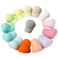 Gorra de Béisbol Unisex HOULIN de Secado Rápido, 6 Paneles, con Logotipo Personalizado, Transpirable, Impermeable, Poliéster/Algodón, 48-50cm, Verano