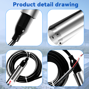جهاز استشعار درجة الحرارة الغاطس WRT-136WD من Walta، تصميم حسب الطلب، مصنوع من الفولاذ المقاوم للصدأ 304/316، مقاوم للماء IP68، دقة 0.5%، لقياس درجة حرارة خزانات المياه والزيوت والسوائل - Product Image 3