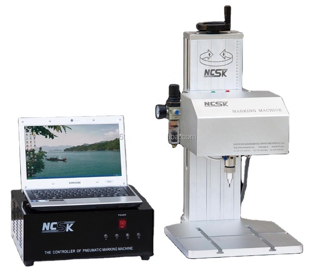Metal Engraving Machine Automatic Numbering Machine China Marking Machine 430*330*675 Provided 2 Years CN;ZHE Metal, Plastic 3mm