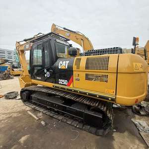 Excavadora de cadenas CAT 325D de segunda mano, 25 toneladas, excavadora hidráulica usada con gran potencia para trabajos de ingeniería, Cat 320 323 325 330 336 - Product Image 4