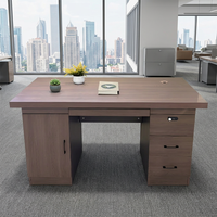 Postes de travail modernes pour bureaux, bureaux informatiques, tables de direction exécutives en bois, ensembles de meubles, personnalisation en usine, vente en gros