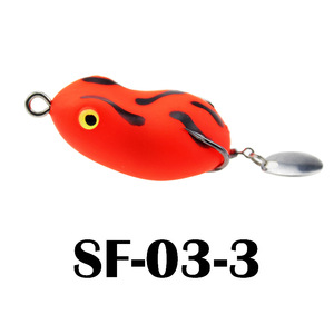 เหยื่อตกปลารูป<span class=keywords><strong>กบ</strong></span><span class=keywords><strong>ยาง</strong></span>แบบกลวงขนาดเล็ก 50 มม./13 กรัม 40 มม./8 กรัม เหยื่อปลอมรูปกบ เหยื่อตกปลาแบบนิ่ม เหยื่อตกปลาไบโอนิค - Product Image 3