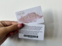 Vente en gros de cartes de visite personnalisées de haute qualité avec impression de logo de luxe carte-cadeau, carte de réduction