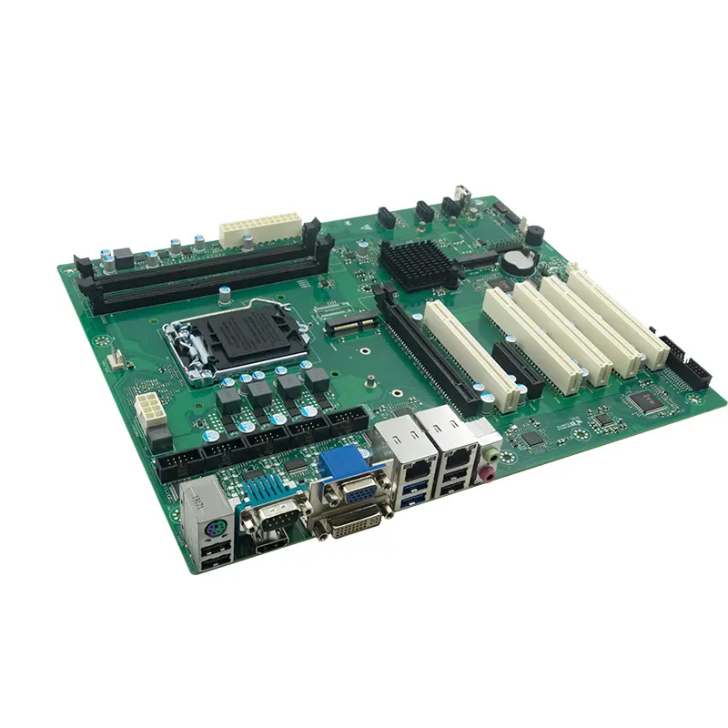 JWIPC H81/B85 ATX 산업용 마더 보드 LGA1150 Gen 4th 5PCI 2PCIe 2Gbe 이더넷 포트 DDR3 산업용 박스 pc 마더 보드