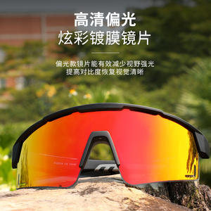 Lunettes de soleil polarisées XQ624 pour le cyclisme, le sport, la course à pied et le VTT, avec étui - Product Image 4
