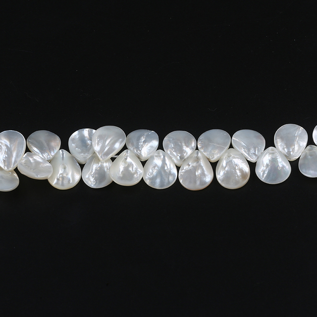 Mother of Pearl Waterdrop Shell Beads Diy Earrings Shell Jewelry Accessories