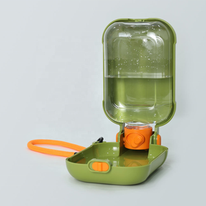 <span class=keywords><strong>Bottiglia</strong></span> da Viaggio per Animali Domestici Senza BPA 2-in-1, Contenitore per Acqua e Cibo per Cani, Dispositivo Portatile per Alimentazione in Viaggio - Product Image 5