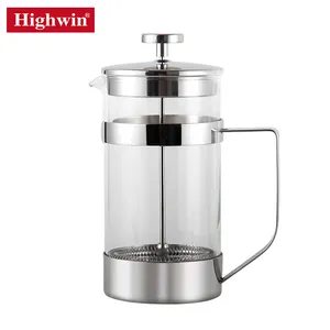 HIGHWIN 350 ml 800 ml 1000 ml französische Presse Kaffee Tee Kaffeemaschine Glas Kaffee französische Presse