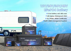Baterias de Backup para Motorhome e Camping 12V 24V 36V 48V 100Ah 120Ah 150Ah 200Ah Pacote de Baterias Lifepo4 - Product Image 2
