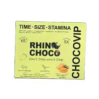 Vente chaude Rhino Choco Vip Royal Chocolat Male Power Energy Boîte d'emballage extérieure