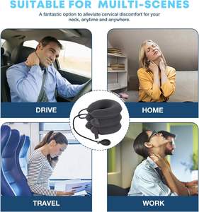 Penopang leher portabel, perangkat rumah penghilang nyeri bahu & leher tengkuk tiup leher kronis portabel - Product Image 4