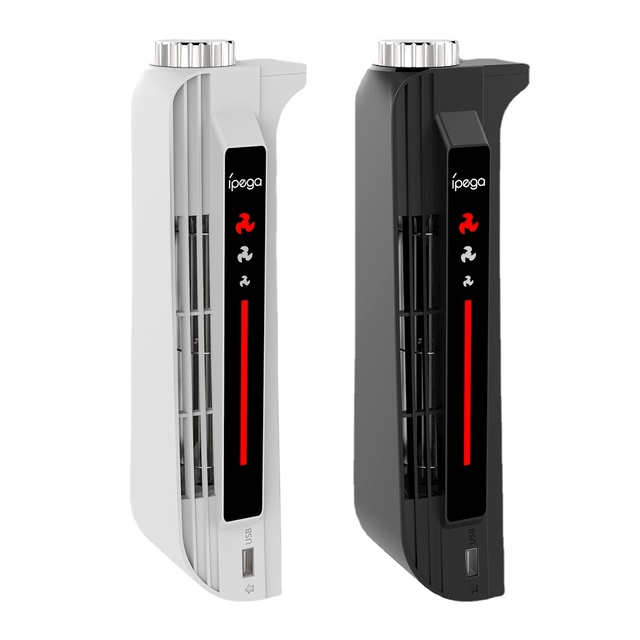 USB External 5-Fan Cooling Fan Turbo Temperature Control PG-P5031 for PS5