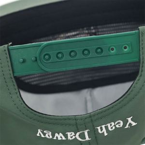 หมวกเบสบอลแบบไม่มีโครง 5 แผง ปีกแบน พร้อมงานปักมือ - Product Image 6