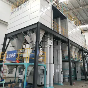 1ton 2ton 3ton chicken pig cow and sheep feed processing unit livestock and poultry feed pellet production line