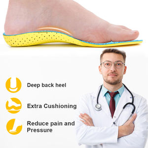 แผ่นรองรองเท้าสำหรับโรคพังผืดใต้ฝ่าเท้า รองรับอุ้งเท้าสูง แผ่นรองรองเท้ากีฬา รองรับอุ้งเท้าแบบออร์โธติก ทำจากวัสดุ EVA - Product Image 3