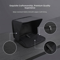 Funda Protectora para Laptop Negra al por Mayor, con Múltiples Capas Amortiguadoras y Cubierta para el Sol, con Logotipo Personalizado Disponible