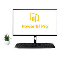 공식 Power BI Pro 계정 분석 및 데이터 시각화 Power BI 데스크탑 셀프서비스 소프트웨어