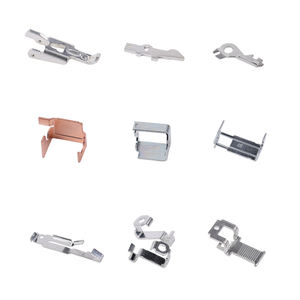 OEM <span class=keywords><strong>Sheet</strong></span> <span class=keywords><strong>Metal</strong></span> Brass Punching <span class=keywords><strong>Stamping</strong></span> Parts para disjuntores em miniatura Ferramenta progressiva produto estampado <span class=keywords><strong>Metal</strong></span> Maker - Product Image 3