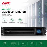 APC Smart UPS SMC3000RMI2U-CH 3000VA 2100W 2U Rack Mount Line Interactive UPS Alimentation 230V pour Serveur Centre de Données En Stock