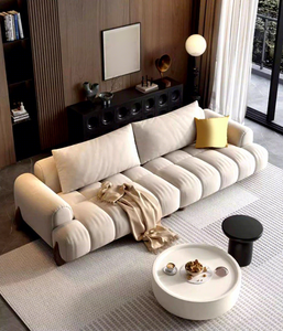 أريكة فاخرة وعصرية مصنوعة من قماش عالي الجودة، مريحة لغرفة المعيشة، بأسعار معقولة، بيع مباشر من المصنع - Product Image 3