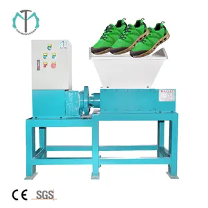 Triturador de resíduos industriais para sapatos, painel de alta eficiência para trituração de sucata de metal