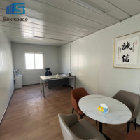 Boxspace Kit préfabriqué de maison en conteneur portable de 10 pieds pour la construction en acier pour immeuble de bureaux