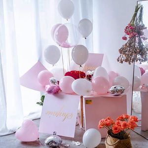 <span class=keywords><strong>Caja</strong></span> <span class=keywords><strong>sorpresa</strong></span> de cumpleaños para <span class=keywords><strong>caja</strong></span> de regalo de explosión <span class=keywords><strong>caja</strong></span> de globos 50x50x50cm para propuesta de matrimonio fiesta de cumpleaños Navidad - Product Image 3