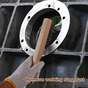 Cepillo de limpieza de mango largo, cepillo de rayado de alambre de acero inoxidable - Product Image 5