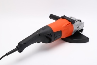 Meuleuse d'angle industrielle haute puissance 230 mm (9 pouces) robuste avec interrupteur à gâchette pour la découpe de métaux, le polissage et le meulage du béton, idéale pour le bricolage