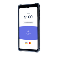 Tablette portable pour payer Terminal POS Restaurant Tablette 6.5 pouces Tablette NFC avant avec paiement SoftPOS POS Android 14