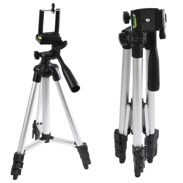 YEAH 3110 Stand Aluminium Alloy Professional Lightweight Portable Camera Phone Tripod for Outdoor Travel