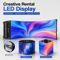 Écran LED HD étanche P2.5 P3 P4 3840HZ pour location, mur vidéo, toile de fond d'événement, affichage extérieur/intérieur pour scène de concert