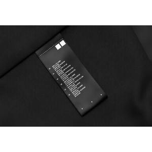 ป้ายพิมพ์ลายซาตินขนาด 1.25 x 2.5 นิ้ว ป้ายโลโก้ดีไซน์ขายดี ป้ายเสื้อผ้า ป้ายพิมพ์ ป้ายเสื้อผ้าสำเร็จรูป - Product Image 1