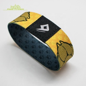 2025 multifunción al por mayor muñequera <span class=keywords><strong>Cord</strong></span>ón de pulsera de tela elástica a todo Color para pulsera brazaletes elásticos reutilizables - Product Image 4