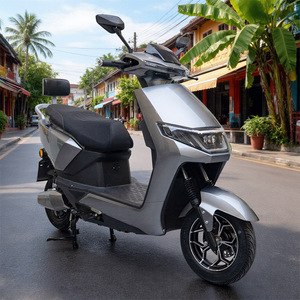 Moto électrique CKD SKD 10 pouces au design élégant et personnalisé, 600/800W, vitesse 50 km/h, cyclomoteur électrique avec batterie amovible - Product Image 4