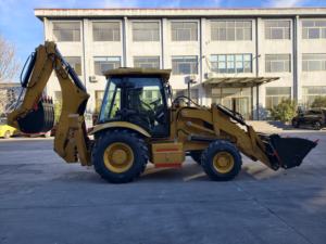 Nova Retroescavadeira Usada Caterpillar 420F 432 416E 4x4 WD Mini Carregadeira de Rodas Pequena 420 Usadas Escavadeira - Product Image 3