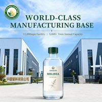 Hydrolat Botanique Apaisant de Mélisse (Melissa Officinalis) – Eau Botanique Non Diluée en Vrac pour les Marques de Soins Apaisants