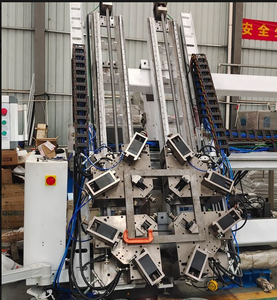 Mesin <span class=keywords><strong>Crimping</strong></span> sudut Las vertikal, jendela rangka profil aluminium dan pintu empat kepala (empat sudut) dengan CNC (Otomatis) - Product Image 5