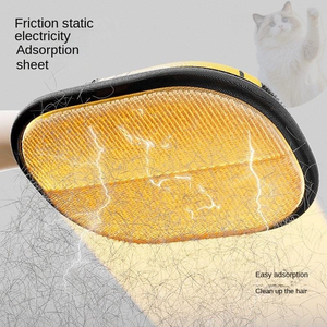 2026 Reusable Silicone <b>Pet</b> Grooming Glove Static Hair Removal <b>Brush</b> Mesh Cleaning Mitt for Cats and Dogs - Product Image 5