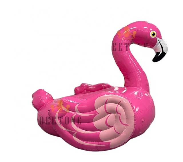 Summer Water Play Inflatable Flamingo Pink Inflatable Pink Flamingo Pool Float for Adults and Kids
