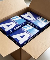Papel Térmico para Impresora A4 sin Cinta, 4 Rollos, 8.3x11.7, Compatible con A285M PD-A4 M08F N80 M834