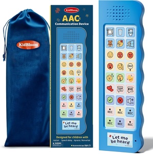 Dispositivo AAC para el autismo Dispositivo de comunicación para niños no verbales con 6 botones programables y volumen ajustable - Product Image 1
