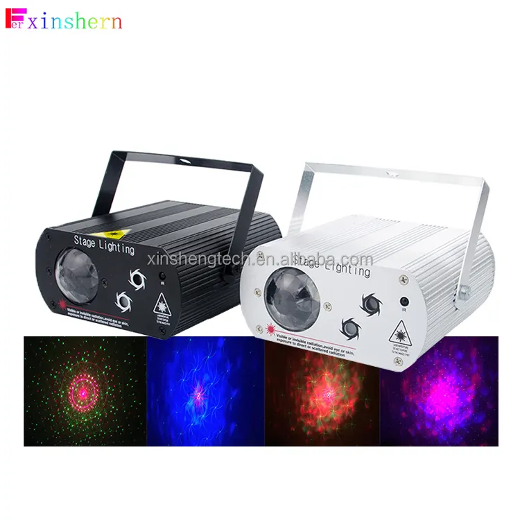 Christmas Holiday Decoration Water Ripple Lights for Events Sound-Activated Led Party Light Disco Stage Projector Laser Lights