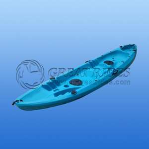 Double Seater <span class=keywords><strong>2</strong></span> Person Cheap Fishing Surf With Paddle Plastic Sit on Top <span class=keywords><strong>Kayak</strong></span> Rowing Boats - Product Image 5