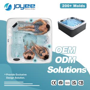 JOYEE Vente en gros Nouveau design <span class=keywords><strong>Spa</strong></span> de jardin extérieur <span class=keywords><strong>à</strong></span> 5 <span class=keywords><strong>places</strong></span> avec contrôle Balboa, prix abordables - Product Image 1